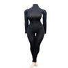 Fremego 1/6 Scale Female Clothes,Female Tight Stretch Bodysuit Jumpsuit Outfit Clothing for 12inch PH TBL JO Seamless Action Figure Body (A) view 1