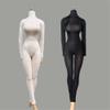 Fremego 1/6 Scale Female Clothes,Female Tight Stretch Bodysuit Jumpsuit Outfit Clothing for 12inch PH TBL JO Seamless Action Figure Body (A) view 2