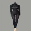 Fremego 1/6 Scale Female Clothes,Female Tight Stretch Bodysuit Jumpsuit Outfit Clothing for 12inch PH TBL JO Seamless Action Figure Body (A) view 3