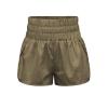 TICIFEN Womens High Waisted Running Shorts Athletic Workout Shorts Quick Dry Summer Shorts with Liner with Waistband Pocket Khaki view 1