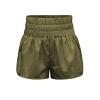 TICIFEN Womens High Waisted Running Shorts Athletic Workout Shorts Quick Dry Summer Shorts with Liner with Waistband Pocket Army Green view 1