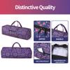 Boulder Bee | Yoga Mat Bag | Large Yoga Mat Carrier with Wet Pocket | Yoga Gifts | Gym Tote Bag for Women (Navy) view 3