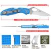 Firebird GANZO F759MS-BL Folding Pocket Knife 440C Stainless Steel Serrated Blade Anti-Slip Handle with Clip Fishing Camping EDC Utility Pocket Knife (Blue) view 2