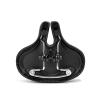 ANZAGA Bike Seat, Extra Wide Soft Cushion Replacement Bicycle Seat view 3