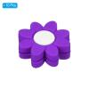 PATIKIL Tennis Racket Vibration Dampener, 10 Pack Soft Silicone Racquet Shock Absorber String Damping, Purple view 3