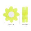 PATIKIL Tennis Racket Vibration Dampener, 10 Pack Soft Silicone Racquet Shock Absorber String Damping, Yellow view 2