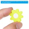 PATIKIL Tennis Racket Vibration Dampener, 10 Pack Soft Silicone Racquet Shock Absorber String Damping, Yellow view 4