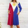 Fattyeery Elegant Casual Long Dress Philippines Flag Girls Summer Sunshine Beach Skirts for Womens 3XL view 2