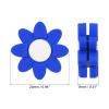 PATIKIL Tennis Racket Vibration Dampener, 10 Pack Soft Silicone Racquet Shock Absorber String Damping, Blue view 2