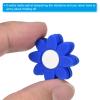 PATIKIL Tennis Racket Vibration Dampener, 10 Pack Soft Silicone Racquet Shock Absorber String Damping, Blue view 4