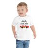 AMERIDESIGNS 2nd Birthday Shirt, Two Fast Race Car Theme 2nd Birthday Toddler Short Sleeve Tee White