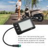 Electric Display, 36V 48V LCD GD01 Display 5 Pin Plug for 22.2mm Handlebar Display view 2