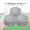 50PCS Billiard Cue Tips, Grade B Snooker Leather Heads Billiard Pool Cue Tips with Storage Box, Pool Stick Tips Pool Cue Tips Replacement Kit for Pool Cues and Snooker (10mm) view 2