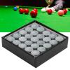 50PCS Billiard Cue Tips, Grade B Snooker Leather Heads Billiard Pool Cue Tips with Storage Box, Pool Stick Tips Pool Cue Tips Replacement Kit for Pool Cues and Snooker (10mm) view 4
