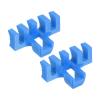 PATIKIL Badminton Stringing Racquet Load Spreader, 2 Pack Racket High Pounds Load Adapter Protector Stringing Machine Tool, Blue