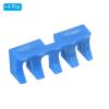 PATIKIL Badminton Stringing Racquet Load Spreader, 4 Pack Embedded Racket High Pounds Load Adapter Protector Stringing Machine Tool, Blue view 3