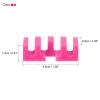 PATIKIL Badminton Stringing Racquet Load Spreader, 2 Pack Embedded Racket High Pounds Load Adapter Protector Stringing Machine Tool, Red/Pink view 2