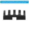 PATIKIL Badminton Stringing Racquet Load Spreader, 2 Pack Embedded Racket High Pounds Load Adapter Protector Stringing Machine Tool, Black view 4