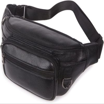 TATSEN Fanny Belt Pack Pouch Sling Shoulder Bag Fashion Men Casual Leather Chest Waist Bags