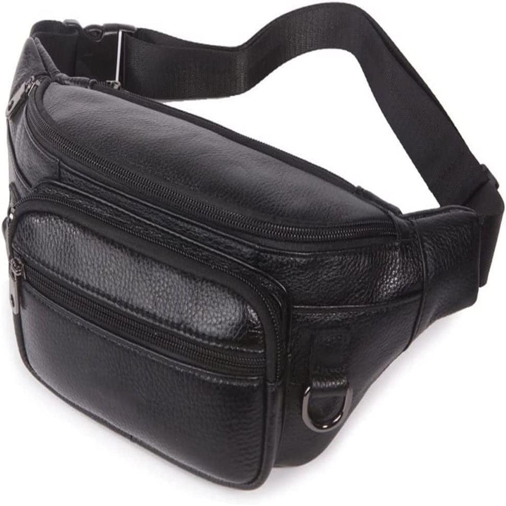 TATSEN Fanny Belt Pack Pouch Sling Shoulder Bag Fashion Men Casual Leather Chest Waist Bags
