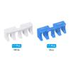 PATIKIL Badminton Stringing Racquet Load Spreader, 2 Pack Embedded Racket High Pounds Load Adapter Protector Stringing Machine Tool, Blue/White view 3
