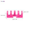 PATIKIL Badminton Stringing Racquet Load Spreader, 2 Pack Embedded Racket High Pounds Load Adapter Protector Stringing Machine Tool, Pink/Blue view 2