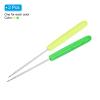 PATIKIL Badminton Racket Stringing Awl, 2 Pack Tennis Racket Racquet String Straight Awls Guiding Tool, Green, Yellow view 3