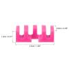 PATIKIL Badminton Stringing Racquet Load Spreader, 2 Pack Embedded Racket High Pounds Load Adapter Protector Stringing Machine Tool, Pink view 2