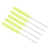 PATIKIL Badminton Racket Stringing Awl, 5 Pack Tennis Racket Racquet String Straight Awls Guiding Tool, Yellow