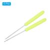 PATIKIL Badminton Racket Stringing Awl, 5 Pack Tennis Racket Racquet String Straight Awls Guiding Tool, Yellow view 3