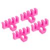 PATIKIL Badminton Stringing Racquet Load Spreader, 4 Pack Racket High Pounds Load Adapter Protector Stringing Machine Tool, Pink view 1