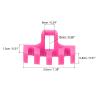 PATIKIL Badminton Stringing Racquet Load Spreader, 4 Pack Racket High Pounds Load Adapter Protector Stringing Machine Tool, Pink view 2