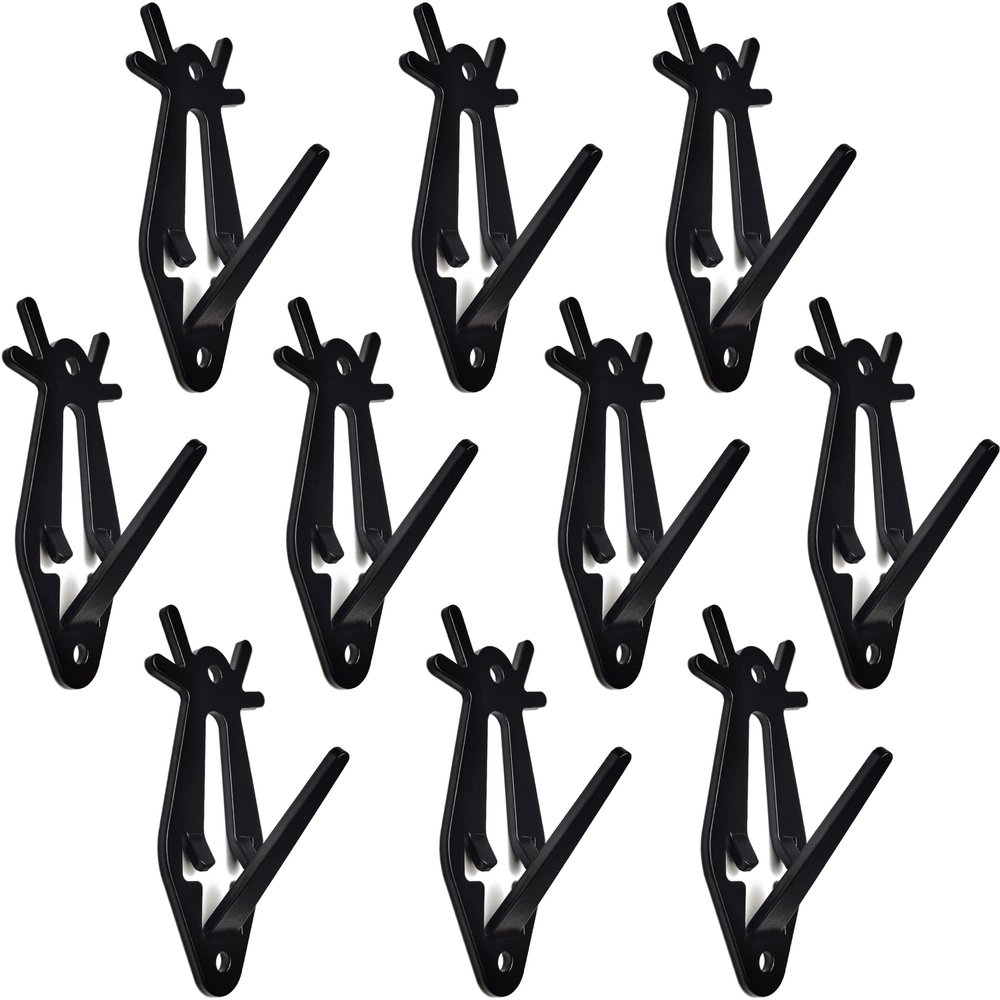 VMSIXVM European Deer Skull Mount Hanger, Euro Wall Mount Hanger for Deer Head, Pronghorn and Other Smaller Animals, Skull Wall Hooker with Easy Installation Kit for Indoor Outdoor