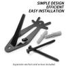VMSIXVM European Deer Skull Mount Hanger, Euro Wall Mount Hanger for Deer Head, Pronghorn and Other Smaller Animals, Skull Wall Hooker with Easy Installation Kit for Indoor Outdoor view 2