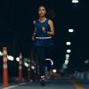M METERXITY 2 Pack Reflective Bands - Safety Reflector Tape Strip, High Visibility Reflective Running Gear, Apply to Cycling Running Night Walking(14x2 Inch, Black) view 3