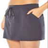 Balance Collection Womens Standard Stretch Woven Skort, Nine Iron, Small view 3