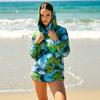 INGEAR Womens Long Sleeve Hoodie Workout Tops, Dry Fit Hiking Shirts, Rushguard Long Sleeve Swim Suit for Women Size S-XXL view 3