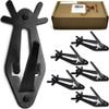 VMSIXVM European Mount Skull Hanger, Deer Skull Wall Hooker for Hanging Deer Head, Pronghorn and Other Smaller Animals, Euro Mount Hanger with Easy Install Kit for Indoor Outdoor view 1