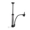 PATIKIL Mini Bike Floor Pump, Ball Pump Kit Portable Hand Inflator Air Pump for Inflatable Equipment with Multi-Function Nozzle, Silver Tone view 4