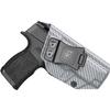 Amberide Sig P365XL IWB Holster,Kydex-Boltaron Inside Waistband Fit Sig P365 XL 9mm Pistol,Low-Print Slim Design,Smooth Quick-Draw Retention,Full Trigger Coverage,030 Cant Adjustment view 1