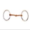 Cavalon Flat Loose Ring Twisted Wire Single-Jointed Snaffle Bit view 1