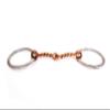 Cavalon Flat Loose Ring Twisted Wire Single-Jointed Snaffle Bit view 3