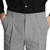 Mens Dress Shorts Slim Fit Flat Front Shorts Classic 9" Inseam Chino Short Light Grey 31 view 4