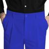 MOGU Mens Blue Dress-Flat Front Pleated Shorts - Perfect for Golf, Casual and Slim Fit Wear Royal Blue 31 view 4