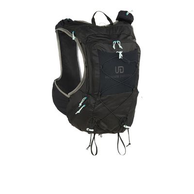 Ultimate Direction Adventure Vesta Womens Hydration and Endurance Running Vest, 2L Hydration Bladder Compatible, Upgraded Fit and Finishes, Trekking Pole Loops, GPS Pocket, 2023 (Onyx, Medium)