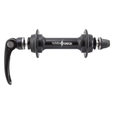 Origin8 RD-1200 Road Hubs FT 28H Blk Sealed Bearings, 7075AL Machined Axle
