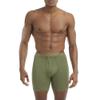 2(X)IST Men's Luxe Modal 6'' Boxer Brief Matte Green view 2