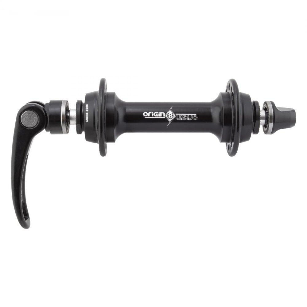 Origin8 RD-1200 Road Hubs FT 36H Blk Sealed Bearings, 7075AL Machined Axle