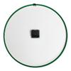 The Fan-Brand NCAA Hawaii Warriors: Modern Disc Wall Clock - Sports Team Bar Sign Dcor - Home, Dorm, Garage, Office, Fan Cave view 4