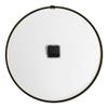 The Fan-Brand NCAA Kansas Jayhawks: Basketball - Modern Disc Wall Clock - Sports Team Bar Sign Dcor - Home, Dorm, Garage, Office, Fan Cave view 4